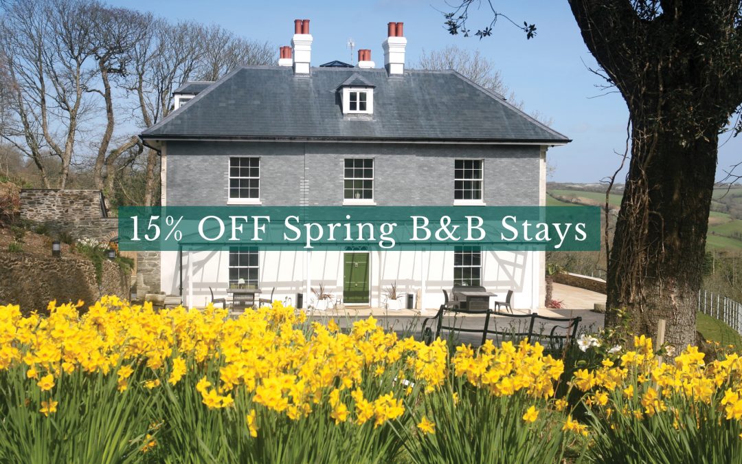 15% Off Spring B&B Stays at The Vean