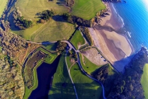 Aerial view of Bottom Lodge